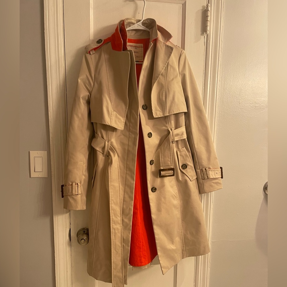 Anthropologie trench coat